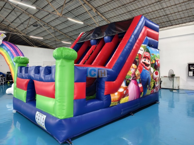 Inflatable Bounce House With Slide For Sale
