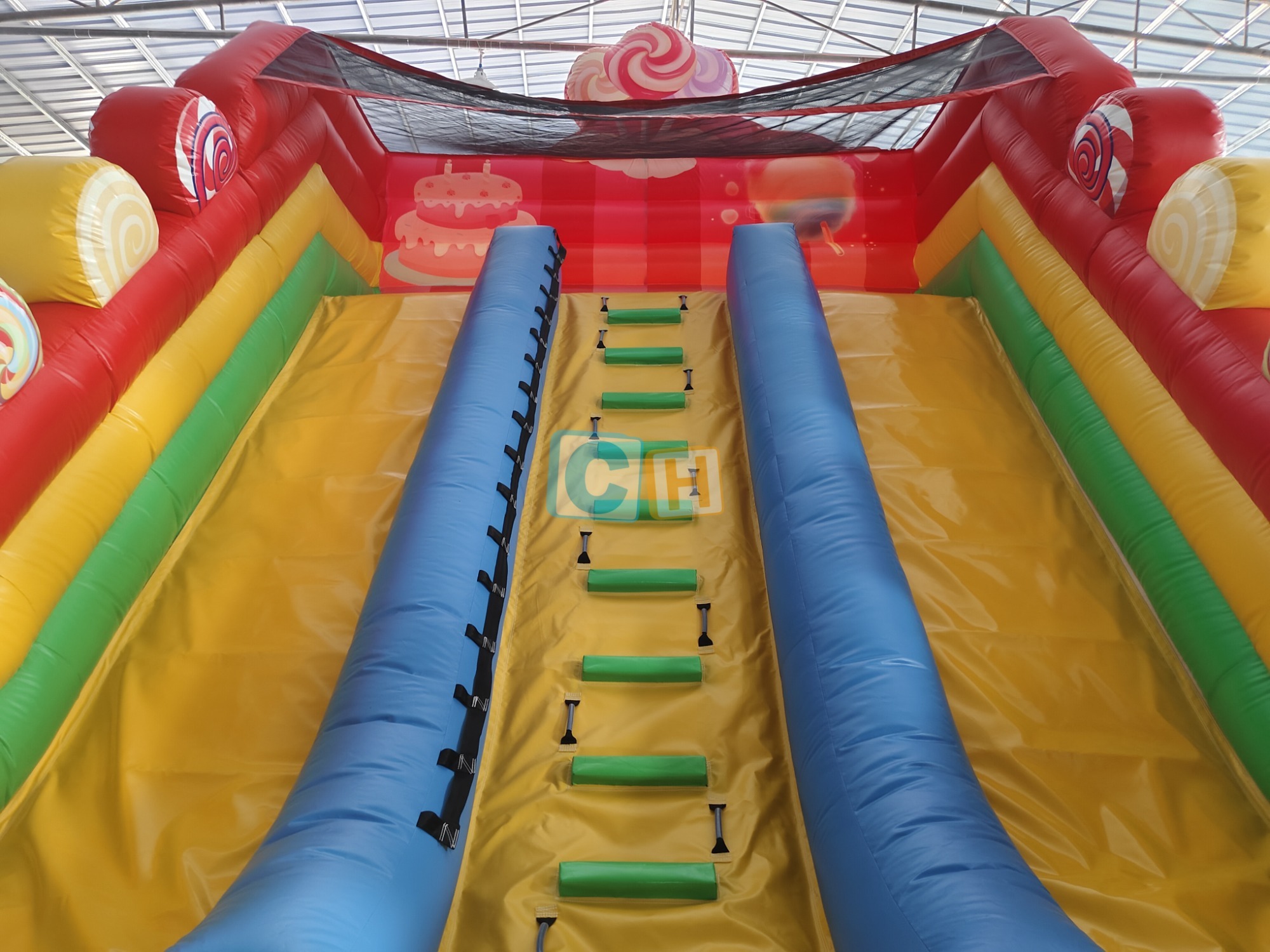 Inflatable Slide Clearance