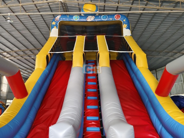 Inflatable Slide For Backyard