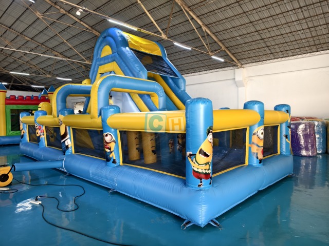 Inflatable Toboggan Slide