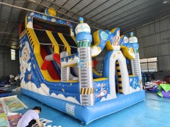 Inflatable Slide For Backyard