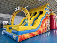 Inflatable Slide With Bounce House