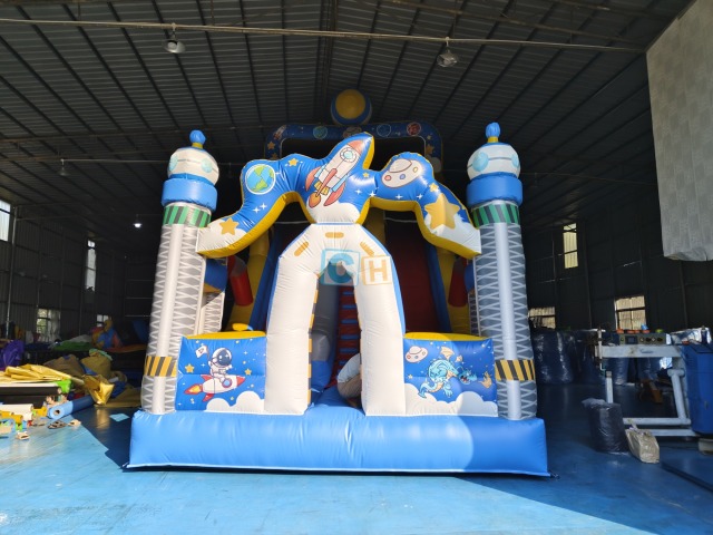 Inflatable Slide For Backyard