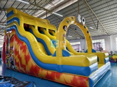 Inflatable Slide With Bounce House