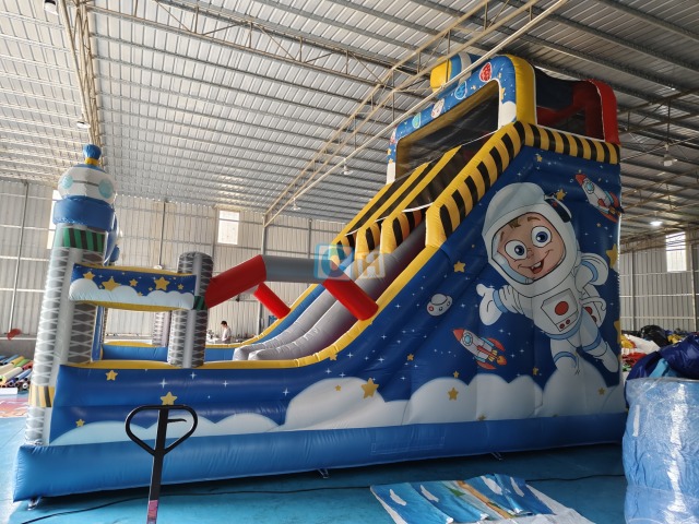 Inflatable Slide For Backyard