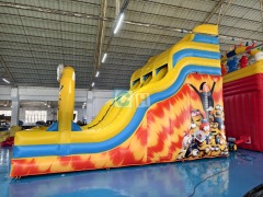 Inflatable Slide With Bounce House