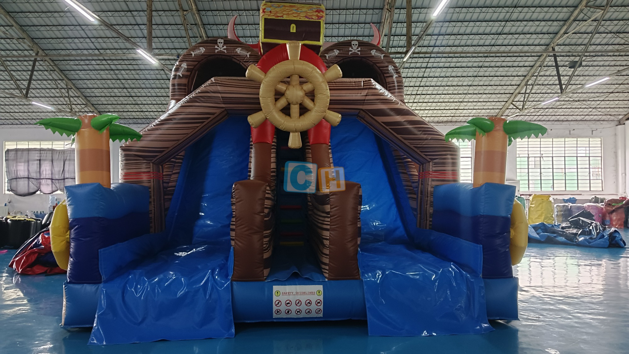 Inflatable Wet Dry Slides For Sale