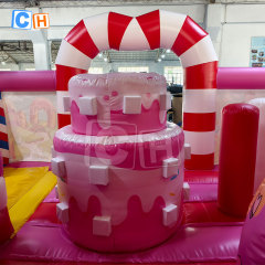 Children's Inflatable Castle Bouncer With Slide