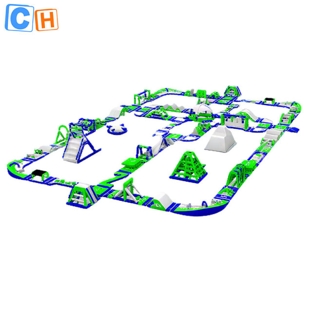 Inflatable Obstacle Course Floating Park