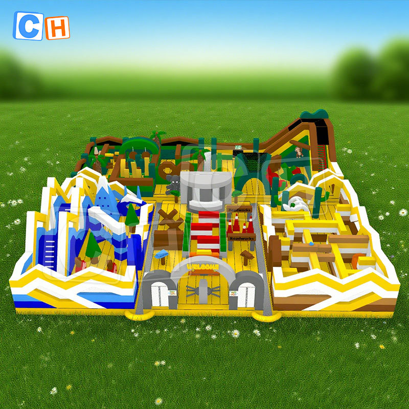 Inflatable Obstacle Course Theme Park