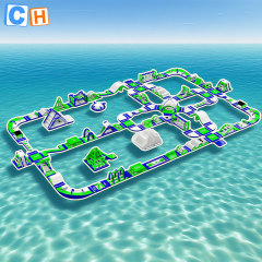 Inflatable Obstacle Course Floating Park