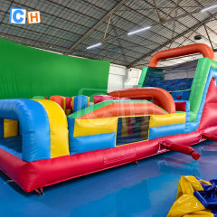 Commercial Inflatable Obstacle Course Bounce House Games