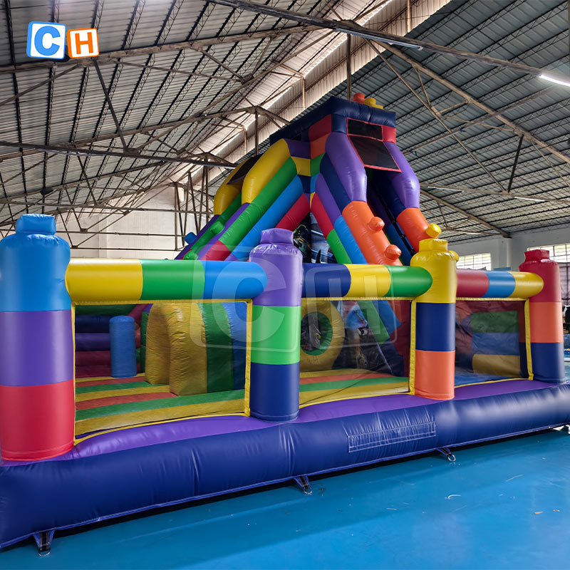 Inflatable Robot Model Bouncer Castle for Kids