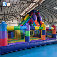 Inflatable Robot Model Bouncer Castle for Kids