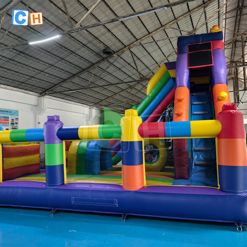 Inflatable Robot Model Bouncer Castle for Kids