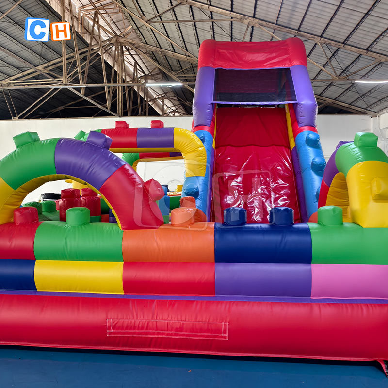 Combo Inflatable Bouncy Castle with Slide