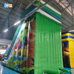 Commercial PVC Cartoon Inflatable Kids Slide for Party Use