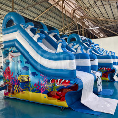 Inflatable Ocean Theme Water Slide