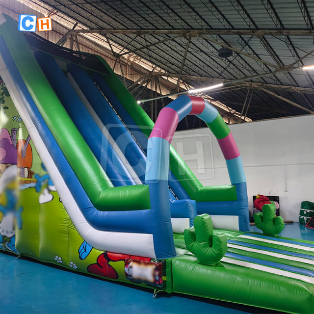 Commercial PVC Cartoon Inflatable Kids Slide for Party Use