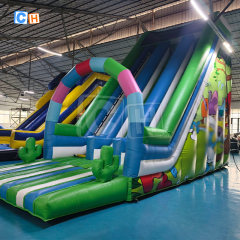 Commercial PVC Cartoon Inflatable Kids Slide for Party Use