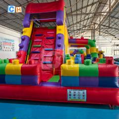 Combo Inflatable Bouncy Castle with Slide