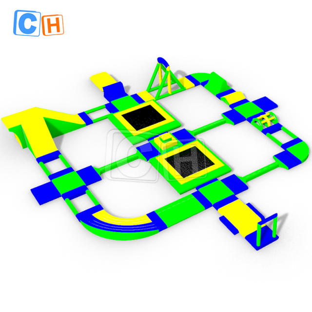 Commercial Rental Floating Inflatable Water Park