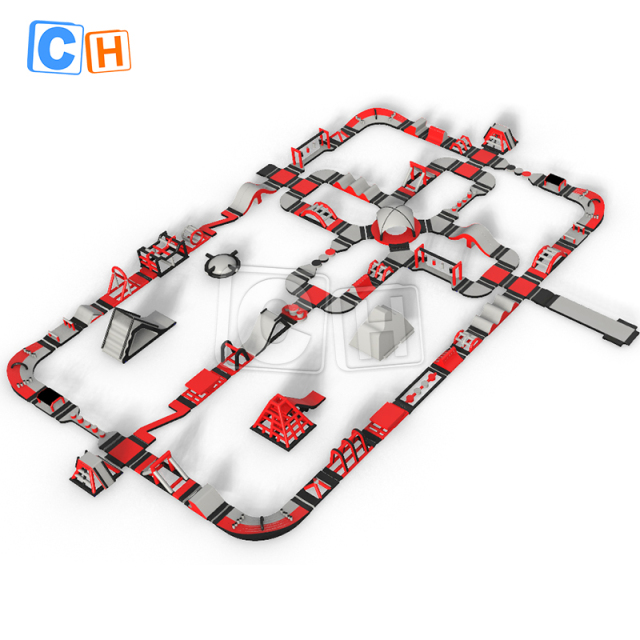 Adventure Inflatable Floating Aqua Park for Coastal Resorts