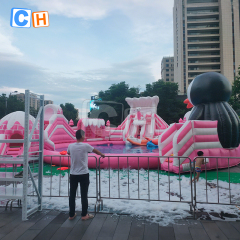 Outdoor Playground Inflatable Water Park for Children