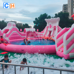 Outdoor Playground Inflatable Water Park for Children