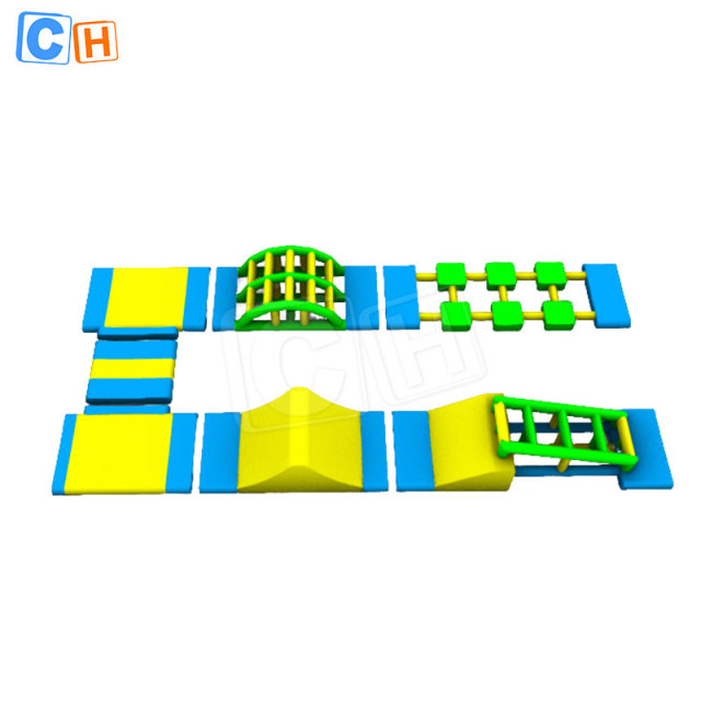 Floating Water Park Portable Inflatable Aqua Zone for Small Lakes