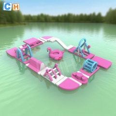 Lake Inflatable Water Park Games For Adults