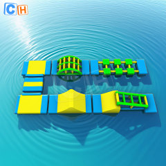 Floating Water Park Portable Inflatable Aqua Zone for Small Lakes