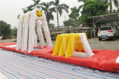 Custom Inflatable Aqua Park Play Zone for Sea Clubs