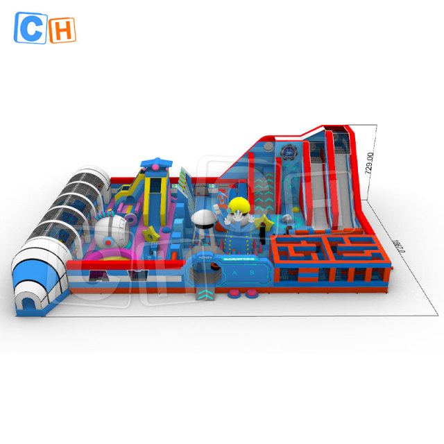 Giant Inflatable Amusement Park for Kids