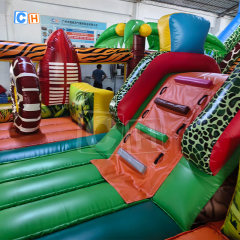 Jungle Theme Kids Inflatable Jumping Castle