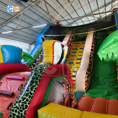 Jungle Theme Kids Inflatable Jumping Castle