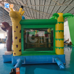 Outdoor Home Inflatable Bouncer Castle With Slide for Kids