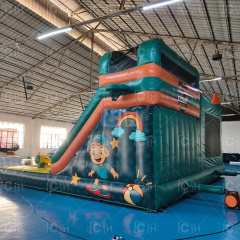 Customized Inflatable Combo Bounce Castle with Water Slide