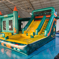 Customized Inflatable Combo Bounce Castle with Water Slide
