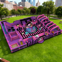 Commercial DJ Theme Inflatable Playground Park for Kids