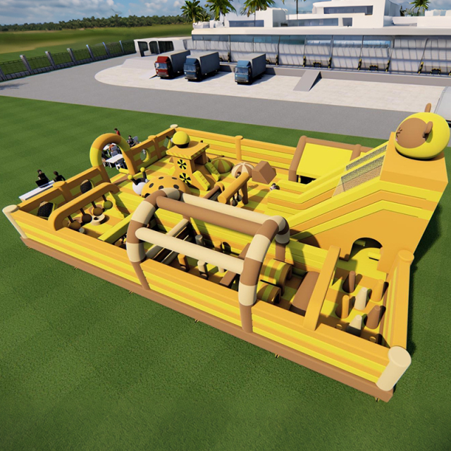 Large Commercial Inflatable Park