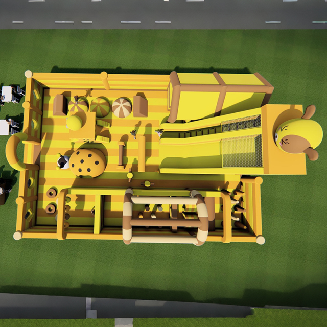 Large Commercial Inflatable Park