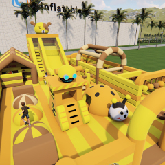 Large Commercial Inflatable Park