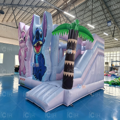 Commercial Stitch Inflatable Bouncy Castle Slide Combo | Factory Direct