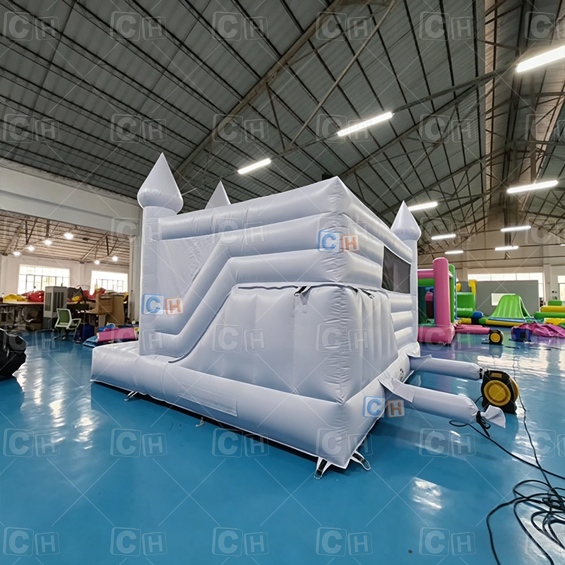 Commercial White Wedding Inflatable Bounce House | Factory Direct