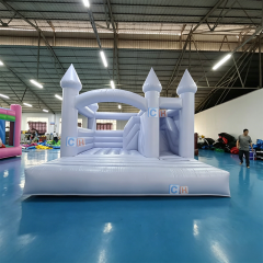 Commercial White Wedding Inflatable Bounce House | Factory Direct