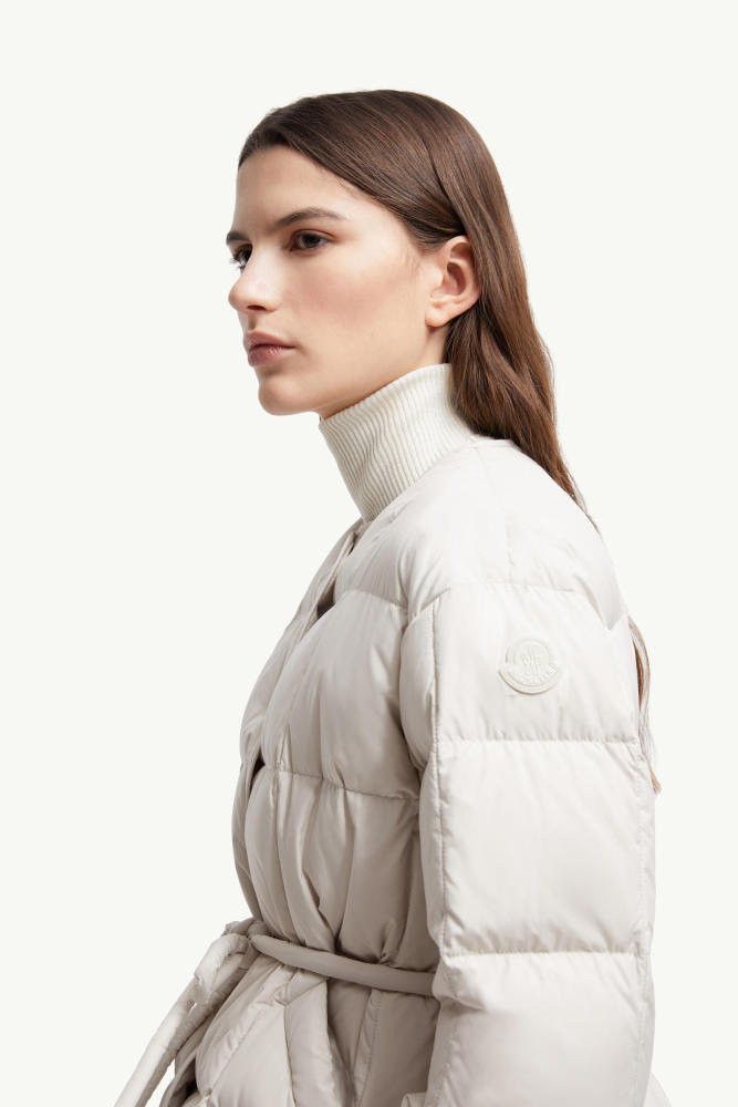 Caramagne Belted Short Down Jacket