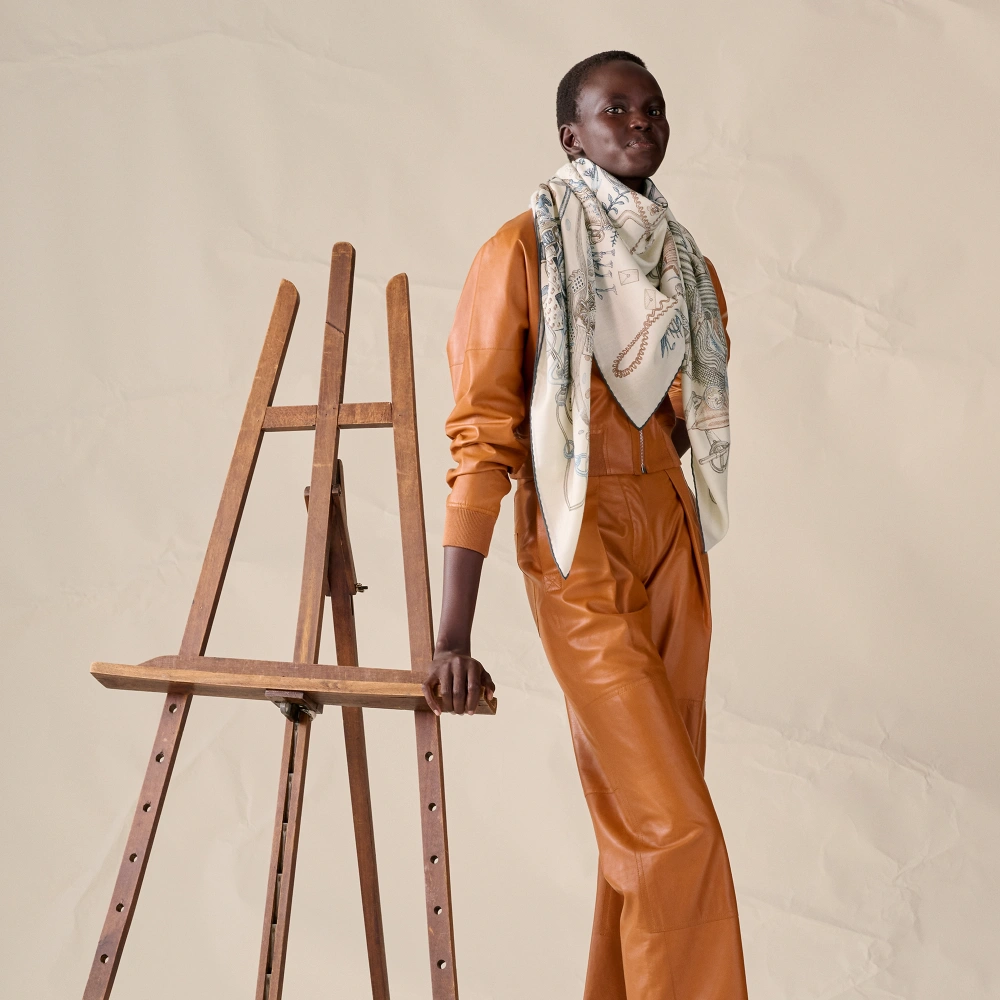 Le Monde d'H shawl 140