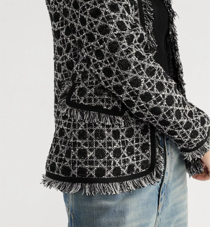 Macrocannage Regular-Fit Jacket