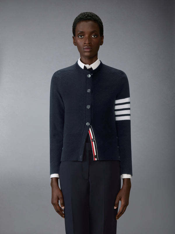 LUNAR NEW YEAR WOOL 4-BAR INTARSIA CARDIGAN